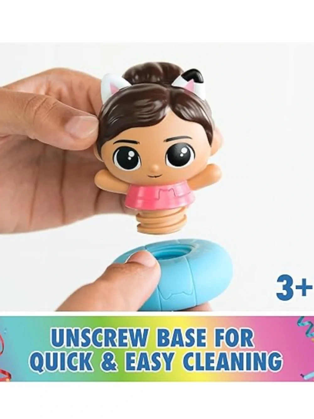 S.S. MerCat Bath Toy Set - Pink & Aqua